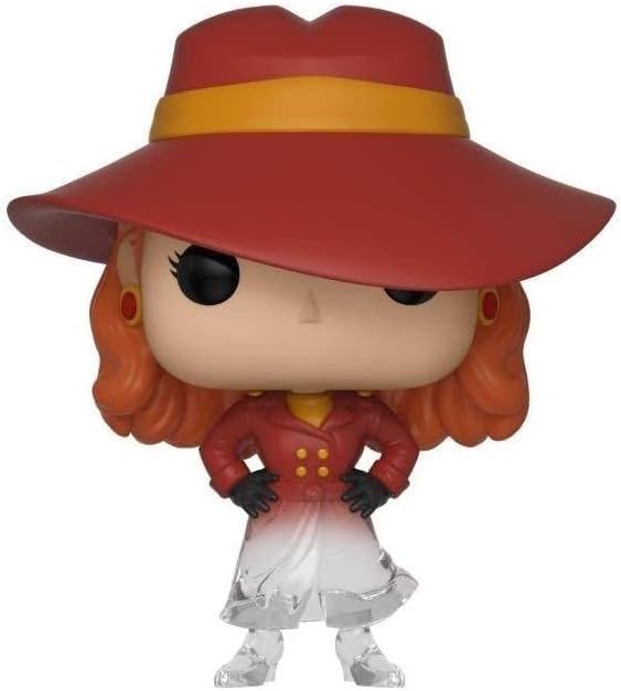 Funko Pop! Where in The World is Carmen Sandiego - Fading Translucent Carmen