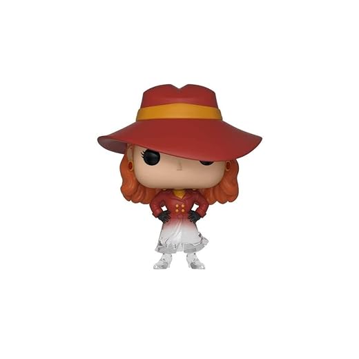 Funko Pop! Where In The World Is Carmen Sandiego - Fading Translucent Carmen