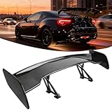 Goodfitment GT Wing Spoiler, Matte Black 47Inch Universal Rear Trunk Spoiler, Lightweight ABS Car Spoiler, GT Style