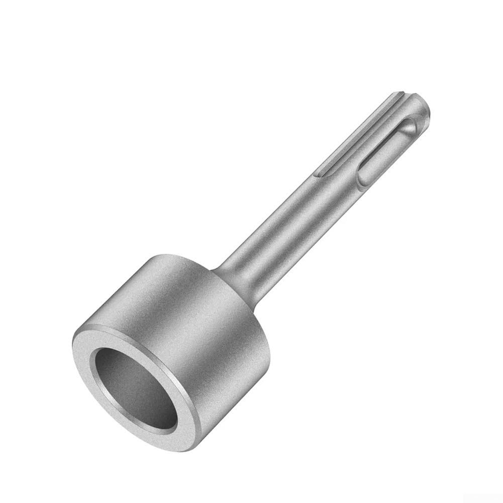 Ground Rod Driver Bit 19/21/35mm with Flat and Inner Diameter Options for SDS-PLUS Rotary Hammer Applications (19mm)