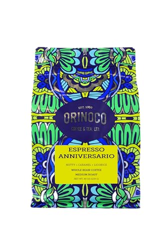 Orinoco Espresso Anniversario café en grano 2.5 lb