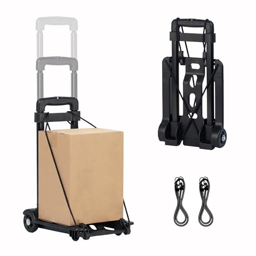 KOMBO - Carrello Portatutto Pieghevole con Fermacarico 30 kg –