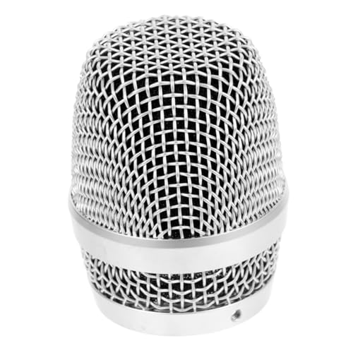 VICASKY Head Pole Lapel Radio Stand Mic Stand Holder Boom Mic Arm Mark Wired Headset Stands Mic Supplies Silver Metal