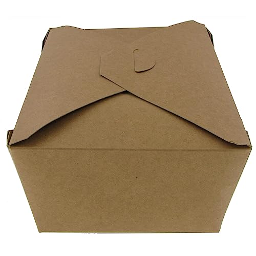 Fold-Pak 04BPEARTHM Bio-Plus Earth 96 Oz / # 4 Container - 160 / CS