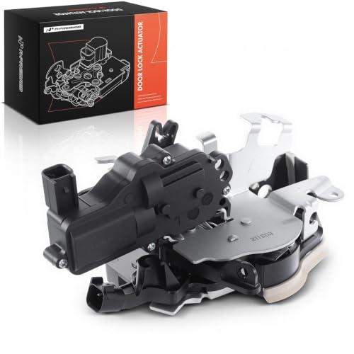 Image of A-Premium Front Left Driver Side Door Lock Actuator | Compatible with Ford F-150 2018-2019 Crew Cab Pickup, Without Power Locks