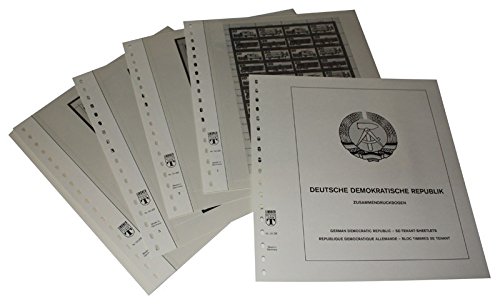 Timbres RDA LINDNER Das Original feuilles classeur de luxe pour collection allemande 1978-1990
