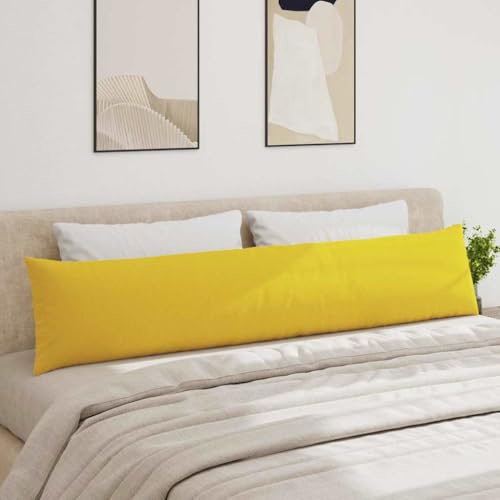 Coussin de canapé jaune lavable pour grand canapé de salon - 5