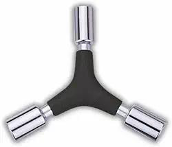 Chave Allen Tipo Y 3 em 1 – Triângulo Hexagonal 8mm 9mm 10mm Antiderrapante para Bicicleta, Skate e Patinete