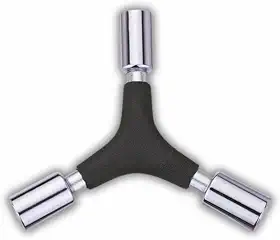 Chave Allen Tipo Y 3 em 1 – Triângulo Hexagonal 8mm 9mm 10mm Antiderrapante para Bicicleta, Skate e Patinete