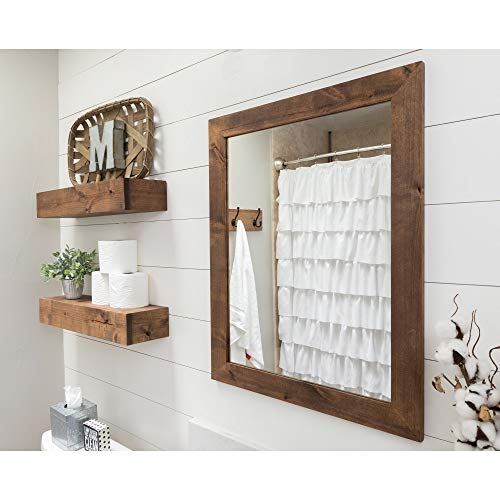 Drakestone Designs Bathroom Vanity Mirror, Modern Farmhouse, 24x31 inches - Image 6