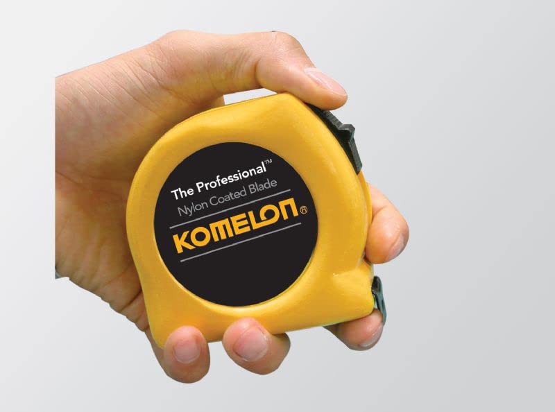 Cinta métrica Komelon 3/4" x 16 pies amarilla miniatura 4