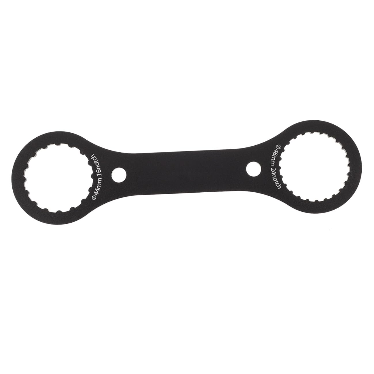 ifundom 4 Stück Fahrradschlüssel Reparatur Geformt Fix Radfahren Entfernung Unten Fahrrad Achsschlüssel Werkzeug Tretlagerschlüssel Kurbelgarnitur-entferner Aluminiumlegierung Black