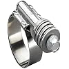 Ideal Tridon 4702451 Stainless Steel 47 Series 300 Constant Tension Worm Gear Hose Clamp, 24 SAE Size, 27 mm - 51 mm