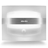 Albrillo Motion Sensor Night Light Battery Powered LED Wall Sconce