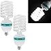 Produktbild Melko Doppelpack Foto-Licht, 2 Stück Tageslichtlampe für Studioleuchten, Fotolampe, Fotografie Dauerlicht, Foto-Studio Zubehör, E27, 125 Watt
