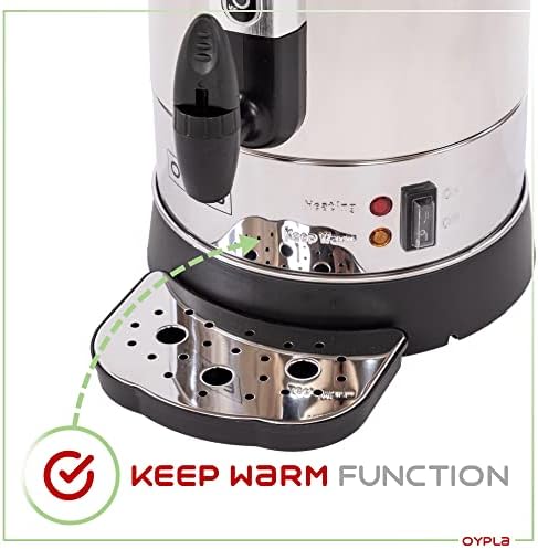 Oypla Electrical 20L Catering Hot Water Boiler Tea Urn Coffee