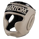 Phantom Kopfschutz APEX | Boxen MMA Muay Thai-Boxing Fighting | Herren Damen (Full Face - Sand)