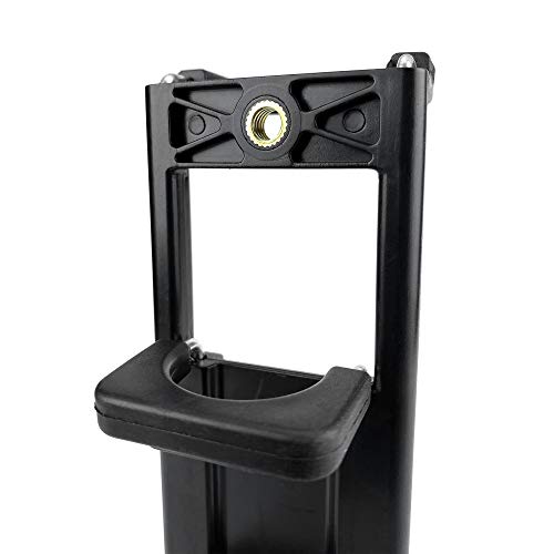 Acuvar 2 in 1 Universal Tablet Tripod Mount and Universal Smartphone Mount Holder for All Smartphones and Tablets Android iOS for TikTok, YouTube, Live Stream - Thumbnail 4