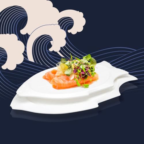 Bandeja Sushi y Plato para Sashimi 40x24cm Plástico miniatura 7
