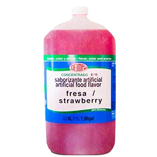 Deiman Artificial Food Flavoring Strawberry C (1 Gallon)