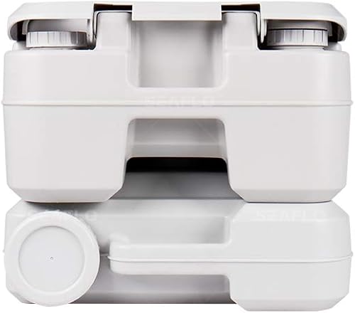 Miniatura 5 de SEAFLO Inodoro portátil para marina, RV, camping y barco (2.6 galones)