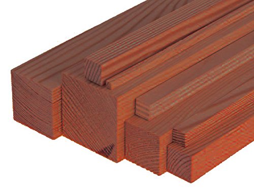 LISTELLI 5x5x1000 mm (3 Pz) SAPELLY MOGANO QUADRATO STRIPS ( OcCre - 180055 )