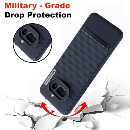 Image of Shockproof Case Compatible with Nothing Phone (4a) 5G | Full Camera Protection | TPU Flexible Back Cover for Nothing Phone (4a) 5G (Steel Blue)