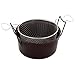 Baumalu 311307 Frittiertopf mit Korb, emailliert, Stahl, 28 cm