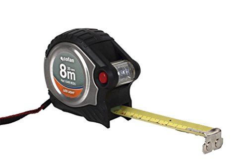 FLEXÓMETRO SUPER IMAN Y LED 25MM 8 Unid