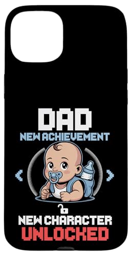 Level Dad Unlocked Pregnancy Announcement Gamer Father To Be Hülle für iPhone 15 Plus