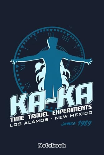 Ka Ka Time Travel Experiments Notebook: Blank Lined Notebook, Journal, Diary, Note Pad, Writing Notes, 120 Pages, For Students, Work or Personal Use image 2