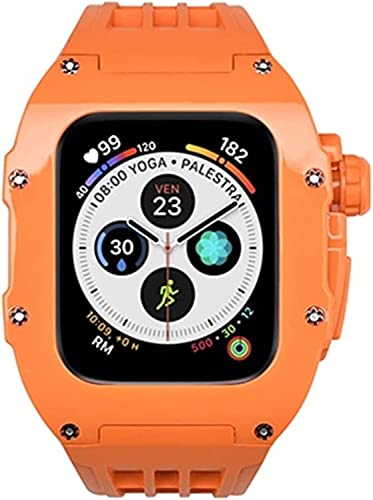 Kit boîtier PC bracelet fuber Apple Watch Ultra 49 mm montre iWatch 45 mm