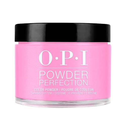 OPI Powder Perfection Strawberry Cosmo | Opaque Medium Warm Pink Crème Nail Dipping Powder |...
