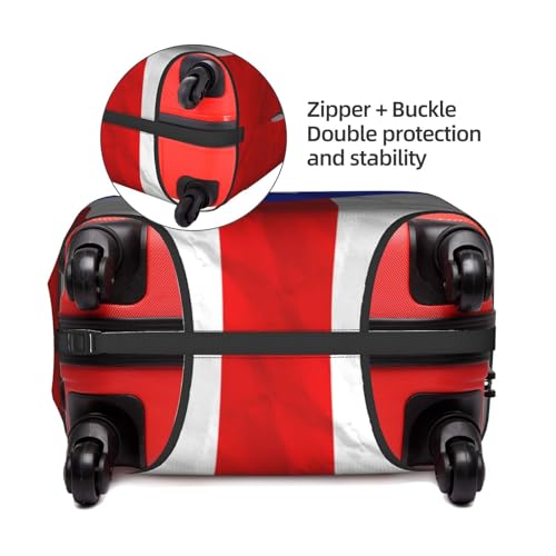 Universal Stretch Suitcase Cover Puerto Rico Flag Carry On Luggage Sleeve Anti Scratch Travel Baggage Protector for Women X-Large4