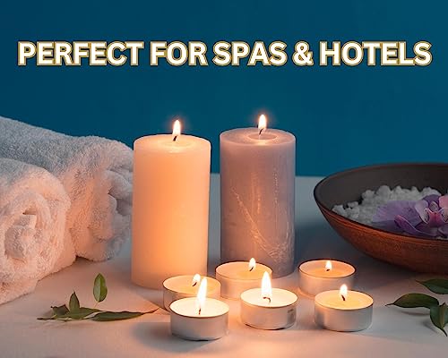 Zan Village Homeware - Candele/tealight, 8 ore di