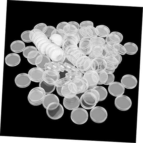 Caja organizadora para monedas de acrílico 60 piezas miniatura 4