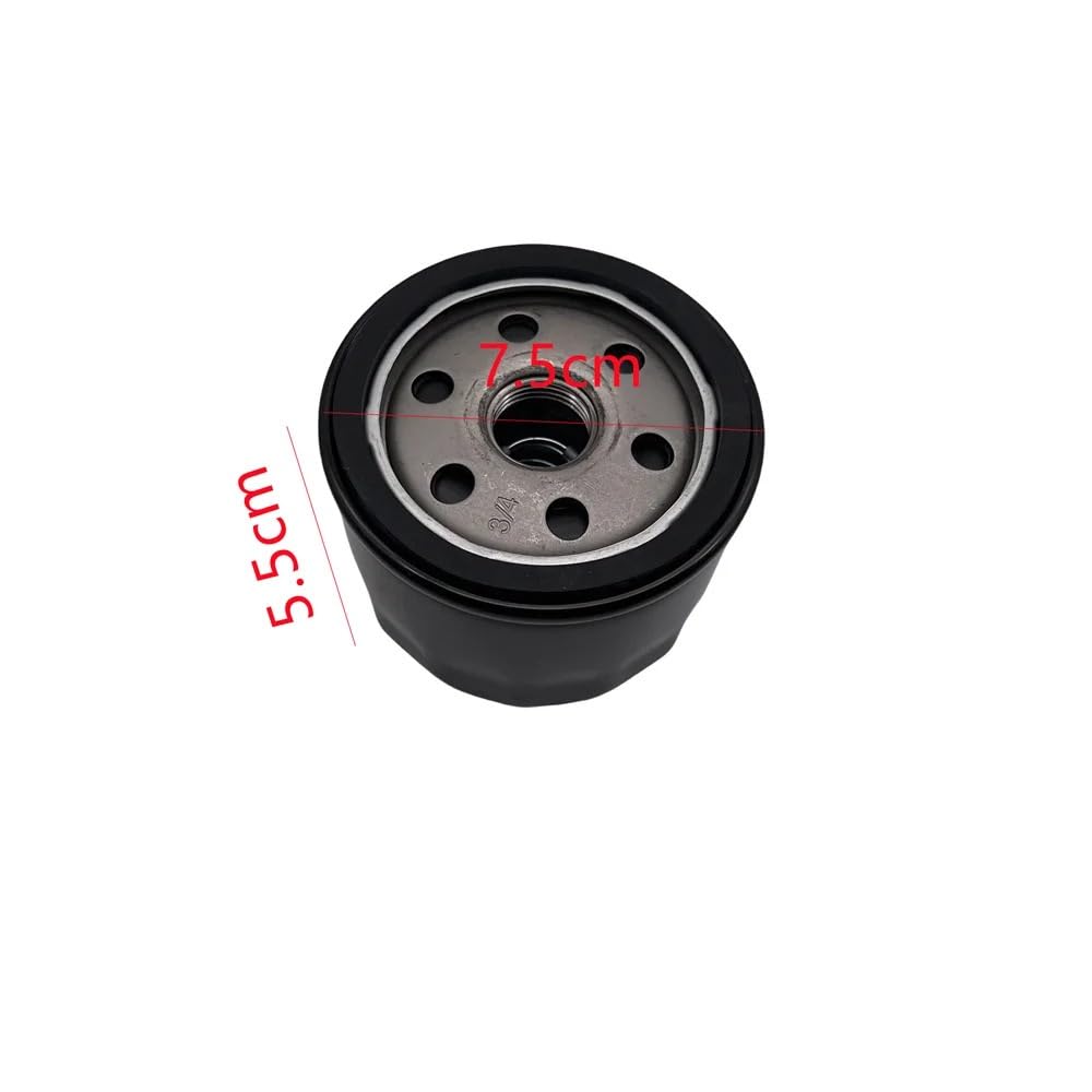 Filtros de aceite de 1, 2 y 4 piezas compatibles con Briggs y Stratton: 492932S, 492932, 492056, 5049, 5076, 695396, 696854, 795890 y 842921. Filtro de aceite motor(4PCS)