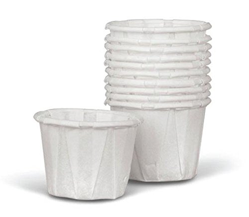 Medline Disposable Paper Souffl Cups, 1 oz., Perfect for Medication or Condiment Use, Pack of 250