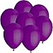 Produktbild 50x Rundballons LILA Ø25cm + Geschenkkarte + Helium & Ballongas geeignet. Tolle Luftballondeko und Geschenkidee mit Ballons.
