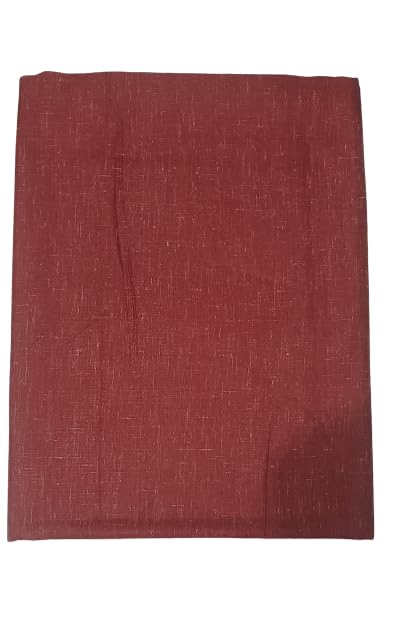Men's Poly-Cotton Linen Look Fabric Shirt & Kurta By Meters (Un-Stitch Fabric)-image-9