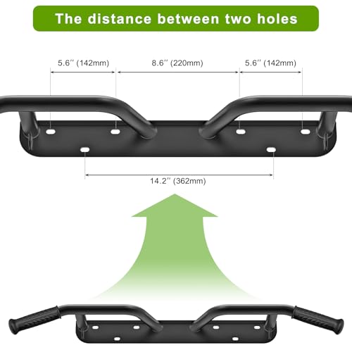 SELEWARE Heavy Duty Wall Mount Doorway Pull Up Bar Joist Mount Chin-up Bar by SELEWARE - Used condition - Image 7