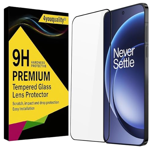 Image of 4youquality Military-Grade Gorilla Tempered Glass For 5G (1 Pack) | 9H Hardness | Edge-to-Edge Coverage | Bubble-Free Installation