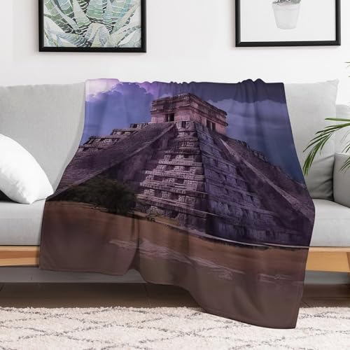 Manta Chichen Itza acogedora para tus noches de camping 3