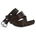 Hanks Extreme - Leather Gun Belt for CCW - Concealed Carry - 17oz. Premium Leather Belt - Made in USA - 100-Year Warranty - Brown - Size 40