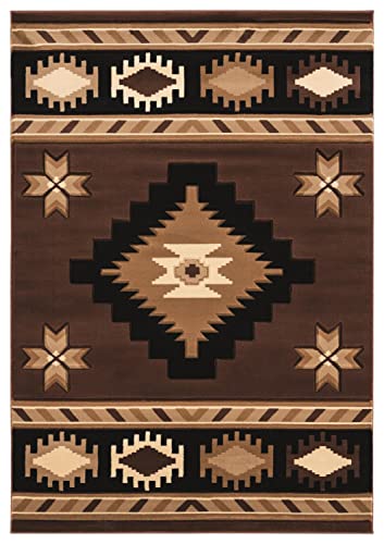 United Weavers of America Bristol Caliente Brown...