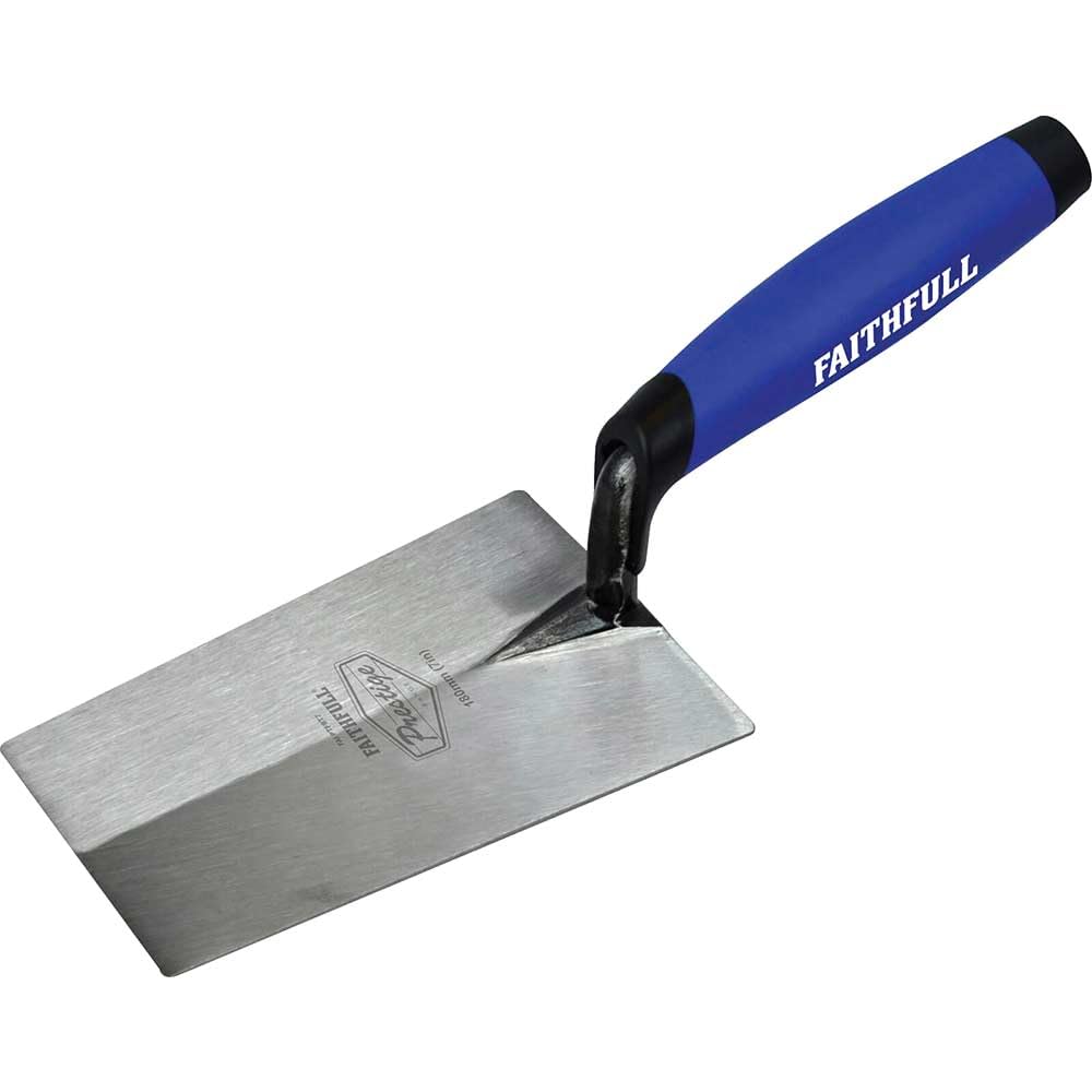 Faithfull Multi-Colour Faiptfbt7 Prestige Forged Crv Bucket Trowel 180Mm (7In)