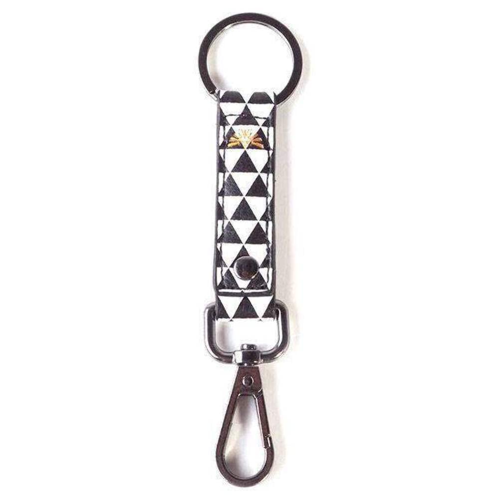 The Legend Of Zelda Keyring – Official Licensed Black & White PU Keychain - View #7