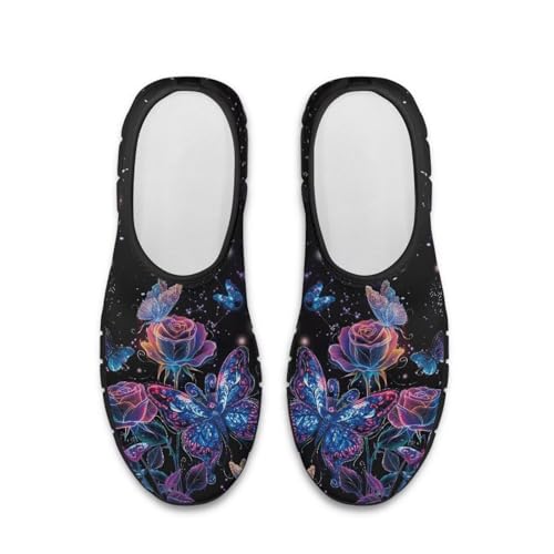 Image of Womens Slip On Walking Shoes Non Slip Loafer Breathable Holiday Travel Shoe Lightweight Casual Low Top Sneakers SizeUS 5.5-11.5