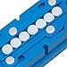 Multiple Pill Splitter. Original Patented Design, with Accurate Pill Alignment, Sturdy Cutting Blade and Blade Guard, for Splitting and Quartering Round or Oblong Pills.US Patent No. 9,827,165.