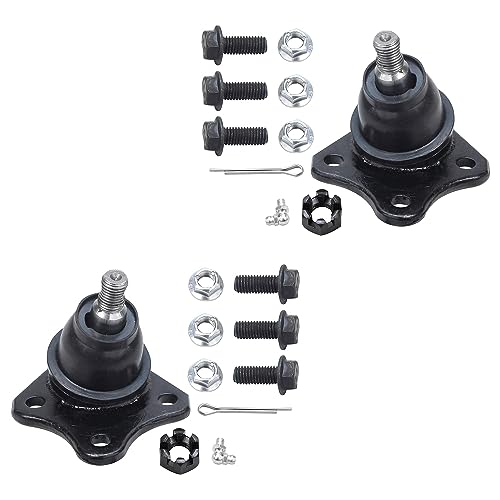 Image of Detroit Axle - Front End 12pc Suspension Kit for 01-10 Volkswagen Beetle 01-05 Jetta 03-05 Golf, 2 Lower Control Arms 2 Lower Ball Joints Inner & Outer 4 Tie Rods 2 Boots 2 Sway Bars Replacement